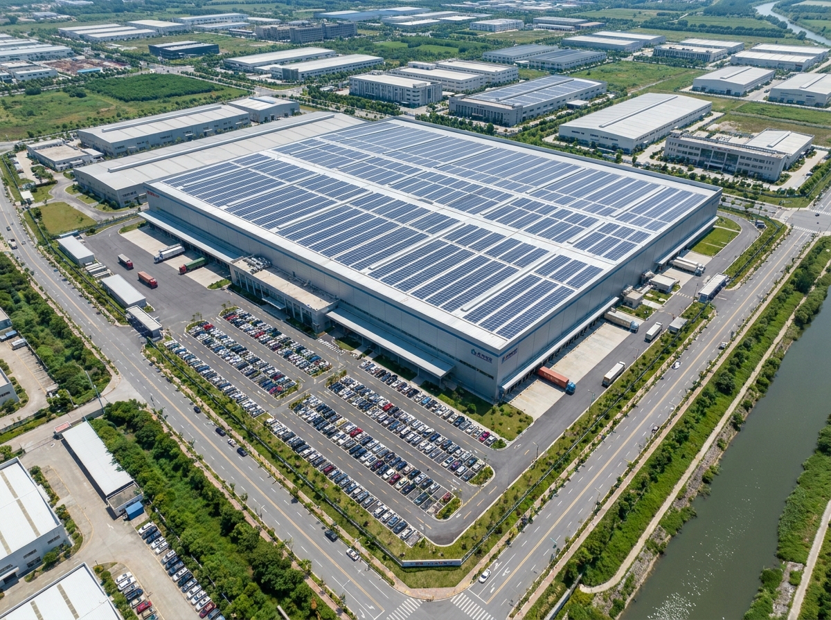 Planta de manufactura terminada